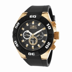 Invicta 1792 Men's Specialty Gold-Tone Quartz Watch 843836017923