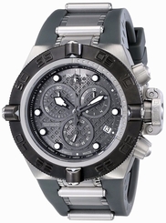 Invicta Subaqua Swiss Quartz Mens Stainless Steel Gunmetal Chronograph Watch