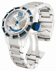 Fake AAA New Men's Invicta 1581 Reserve Retrograde Silver Dial Stainless Steel Watch Watch