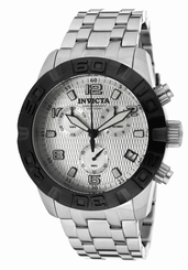 New Mens Invicta 11453 Pro Diver Grand Swiss Chronograph Stainless Steel Watch 886678114535