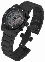 New Men's Invicta 15769 Speedway Reserve Swiss Chronograph Black MOP Dial Watch