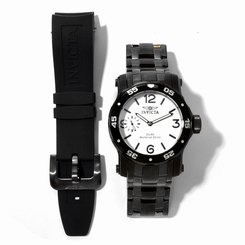 New Men's Invicta 10367 Pro Diver Mechanical Silver Dial Gunmetal Steel Watch