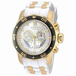 Invicta Men's Pro Diver Chrono 100m Stainless Steel Polyurethane Watch 20292