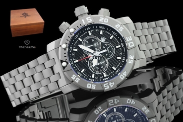 Invicta Men's 53mm Sea Base Titanium Swiss Quartz Chronograph Bracelet Watch
