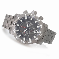 New Men's Invicta 14249 Sea Base Swiss Chronograph Gunmetal Dial Titanium Watch