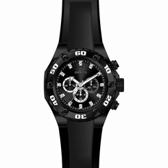 INVICTA MEN'S SPECIALTY POLYURETHANE BAND STEEL CASE SWISS QUARTZ WATCH 21459