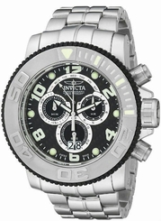 Invicta 10762 58mm Sea Hunter Swiss Made Chronograph Day Date Mens Watch
