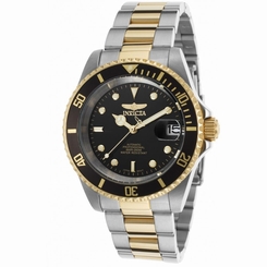 INVICTA MEN'S PRO DIVER GOLD-TONE STEEL BRACELET & CASE AUTOMATIC WATCH 8927OB