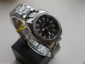 Invicta Ceramics Black Dial Silver Ceramic Ladies Watch 15321