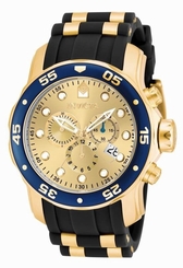 Invicta Men's 17881 Pro Diver Quartz Multifunction Champagne Dial Watch 886678220892