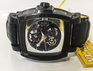 NEW RARE Invicta Men's 3908 Black Sapphire Ghost Collection Automatic Watch