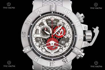 Invicta Subaqua Noma III Skeletonized Swiss Quartz Chronograph Strap Watch 18525