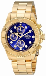 Invicta Men's 19157 Pro Diver Gold-Tone Bracelet Watch New