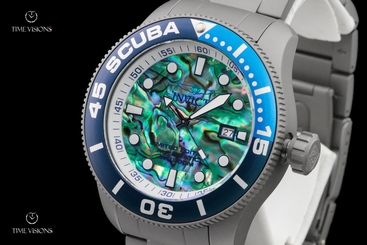 Invicta 50mm TI-22 Series Abalone Dial Titanium Automatic Bracelet Watch - 22083