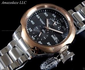 NEW Invicta 53mm Russian Diver Venom Stainless Steel Rose Tone Bezel Watch !!