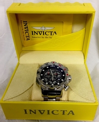 Mens Invicta I-Force Chronograph "Twisted Metal" 19181 Steel Blue Watch~ New!