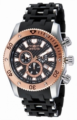 New Men's Invicta 80021 Sea Spider Swiss Chronograph Carbon Fiber Dial Watch