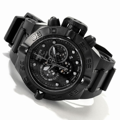 6582 Invicta 50mm Men's Subaqua Noma IV Combat Swiss Chronograph BLK Strap Watch 843836065825