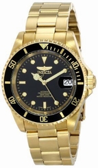 Invicta Men's Pro Diver Automatic 200m Gold Plated Stainless Steel Watch 8929OB 704405797427
