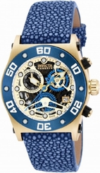 Invicta Reserve 17677 Speedway Swiss Made Chronograph Stingray Band Womens Watch
