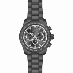 INVICTA MEN'S SPEEDWAY GREY STEEL BRACELET & CASE QUARTZ ANALOG WATCH 21800