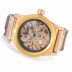 Invicta Mens Corduba Sea Ghost Mechanical Skeletonized Dial Polyurethane Watch