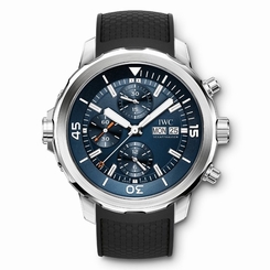 NEW IWC Aquatimer Chronograph Steel Automatic Blue Dial Mens Watch IW376805 BUY!