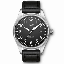 NEW IWC Pilots Mark XVIII Steel Case Automatic 40mm Black Watch IW327001