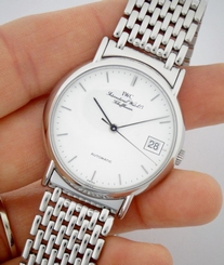 AWESOME IWC PORTOFINO AUTOMATIC WITH DATE STAINLESS STEEL WITH BRACELET
