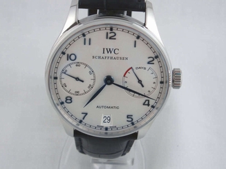 IWC Portuguese Automatic 7 Day Power Reserve White Dial IW500107
