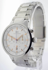 IWC Mens GST Chronograph Stainless Steel Quartz Box/Manual 3727