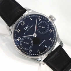 IWC Portuguese Automatic 7 Day Power Reserve Black IW500109