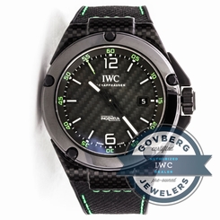 IWC Ingenieur Automatic Carbon 46mm Date Strap Watch IW3224-04