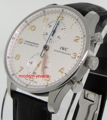 IWC Portuguese Chrono Automatic Watch IW371445 - Deployment Buckle IW3714-45 ! 7640127776841