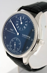  NEW IWC Portuguese Regulator Wempe Platinum VERY LIMITED watch.