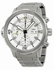 IWC IW376802 Aquatimer Chronograph Swiss Automatic Silver Dial Men's Steel Watch 7613268333242