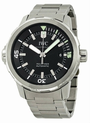 IWC IW329002 Aquatimer Swiss Automatic Date Black Dial Men Steel Watch New Orig 7613268305263