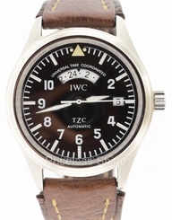 IWC Pilot TZC Die Fliegeruhr UTC IW3251-05 Automatic Black Dial Watch