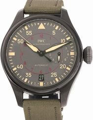 IWC Big Pilot Miramar Ceramic Date Power Reserve Auto Strap Mens Watch IW5019-02 7640127776186