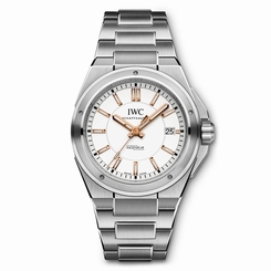 NEW IWC Ingenieur Automatic Silver Dial with Rose Gold Hands Steel 40mm IW323906 7613268275344