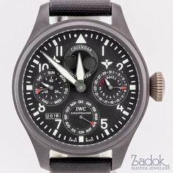IWC Big Pilot's Watch Perpetual Calendar Top Gun Ceramic 48mm Men's Watch  7640127776063
