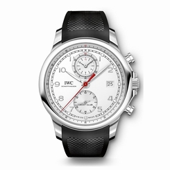 IWC Portugieser Yacht Club Chronograph Silver Dial Steel 43.5mm IW390502