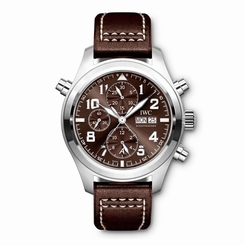 New IWC Pilot Steel Automatic ANTOINE DE SAINT EXUP??RY Tobacco Watch IW371808