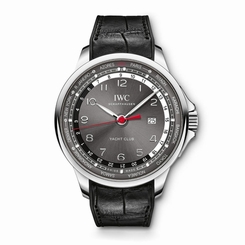 New IWC Portugieser Yacht Club World Timer Steel 45mm Limited Edition IW326602