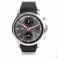 IWC Portugieser Yacht Club Chronograph 43.5mm iw390503 Grey Dial Ret: $12,100