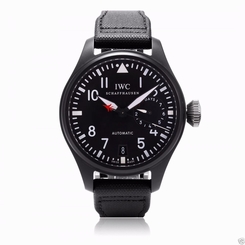 IWC Big Pilot's Watch TOP GUN IW501901 Ceramic 48mm Black Fabric Ret: $15,900 7640127776179