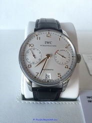 IWC Portuguese 7 Day Power Reserve $13,600.00 Stainless Steel 42mm gent's watch.