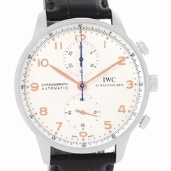 IWC Portuguese Chrono Automatic Stainless Steel Mens Watch IW371401