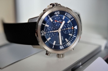 IWC Aquatimer Chronograph "Expedition Jacques Yves Cousteau" new, box, papers