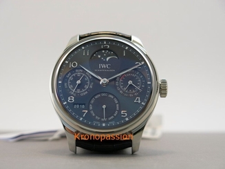 IWC Portuguese Perpetual Calendar 18K White Gold Ref.503301 New !